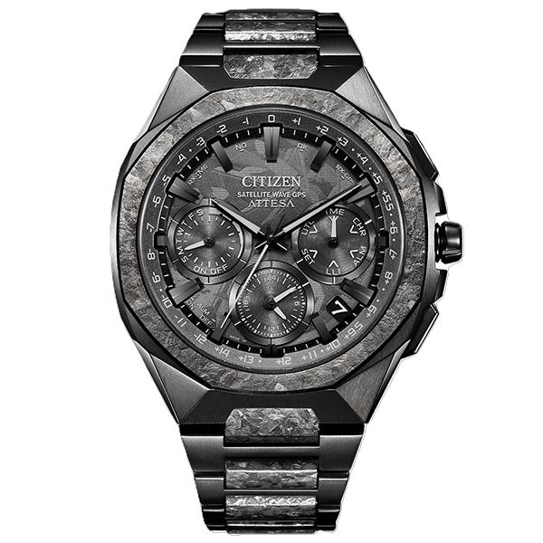CITIZEN シチズン ATTESA アテッサ エコ・ドライブ GPS衛星電波受信 クロノグラフ 結晶チタニウム 八角ベゼル CC4107-80H メンズ 腕時計 国内正規品 送料 | 