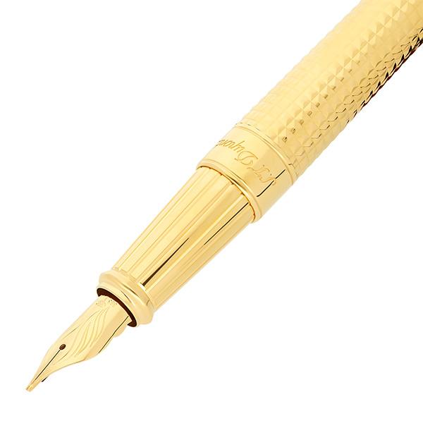 S.T.DUPONT 420015L エス・テー・デュポン 万年筆 14K ゴールド