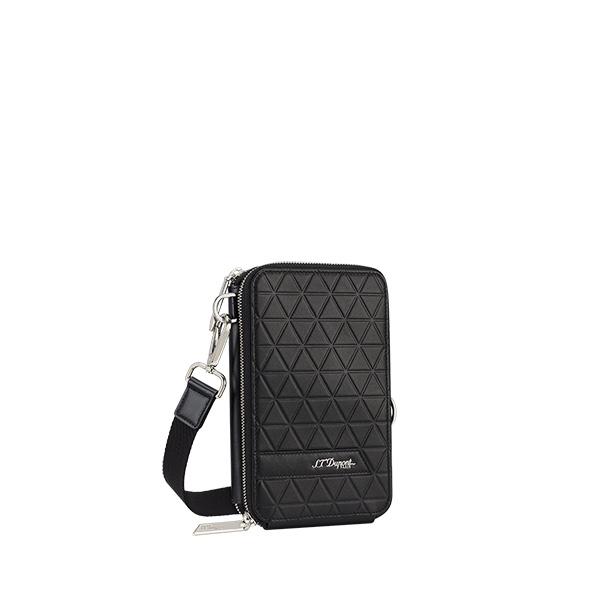160011 S.T.DUPONT エス・テー・デュポン  ショルダーバッグ ブラックの画像