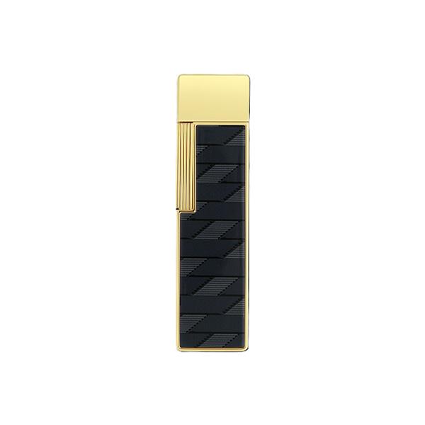 S.T.DUPONT エス・テー・デュポン TWIGGY LI 1872 BLACK 030079 ツイッギー ガスライター ブラック 国内正規品 送料無料の画像