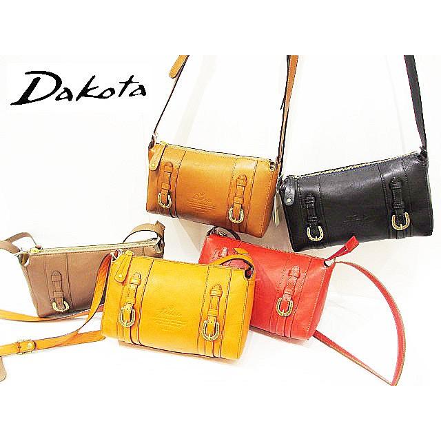 ダコタ Dakota 牛革 本革 レザー キューブ ファスナー式 ミニ ショルダーバッグ ポシェット 馬蹄形金具付き 1030300 | Dakota | 01