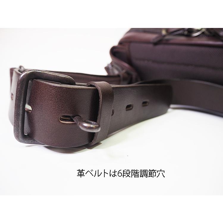 コルボ CORBO. 羊革 シープスキン サンドッグ Sun Dog SHEEP オイル ヌメ レザー 日本製 ボディバッグ ウエストポーチ 8KL-9694 | CORBO | 10