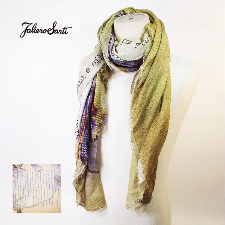 ファリエロ サルティ Faliero Sarti 花柄 フラワー メッセージ