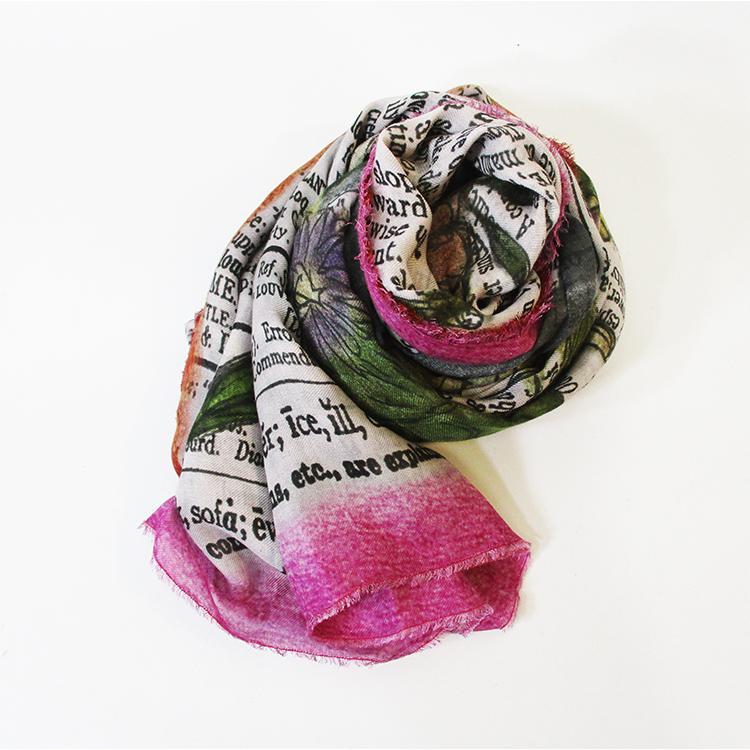 ファリエロ サルティ Faliero Sarti 花柄 フラワー 英字 スカル