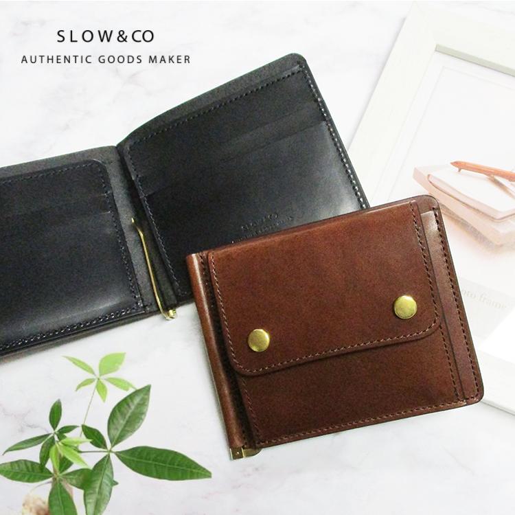 SLOW スロウ 牛革 本革 日本製 HERBIE ハービー レザー マネークリップ