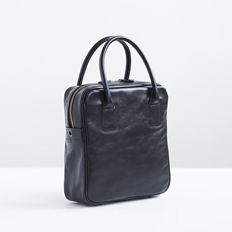 Ense アンサ 牛革 本革 日本製 キップ レザー スクエア 2WAY