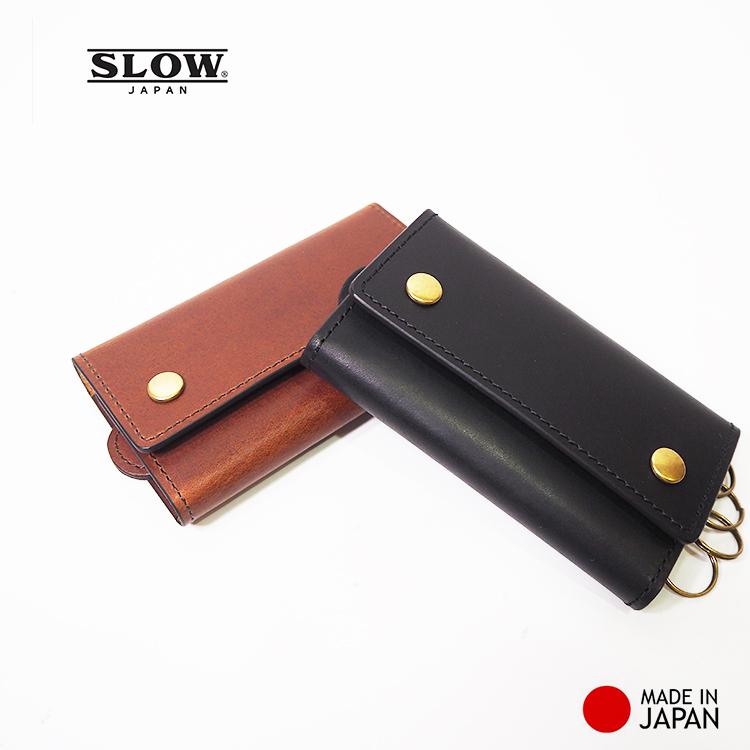SLOW スロウ 牛革 本革 レザー 日本製 ハービー HERBIE キーケース キーリング キーホルダー SO741I | SLOW(ファッション) | 01