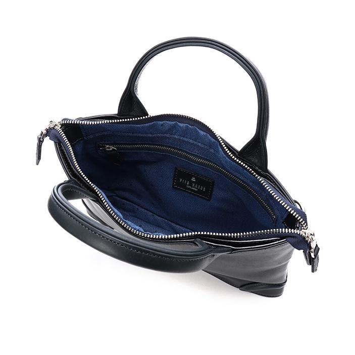 ファイブウッズ FIVE WOODS 本革 牛革 レザー PLATEAU プラトウ iPad mini対応 A5タブレット収納 ナノビジネス Sサイズ 2WAY トート ショルダーバッグ 39190 | FIVE WOODS | 05