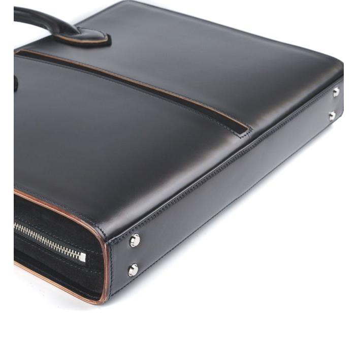 ファイブウッズ FIVE WOODS 本革 牛革 レザー TED'S テッズ A4収納 PC収納 3方開き ビジネス トートバッグ ラウンド ブリーフケース 39025 | FIVE WOODS | 11