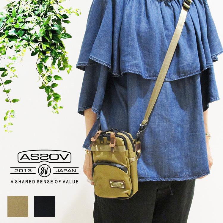 アッソブ AS2OV コーデュラ ナイロン ポリエステル 防水 ウォレット