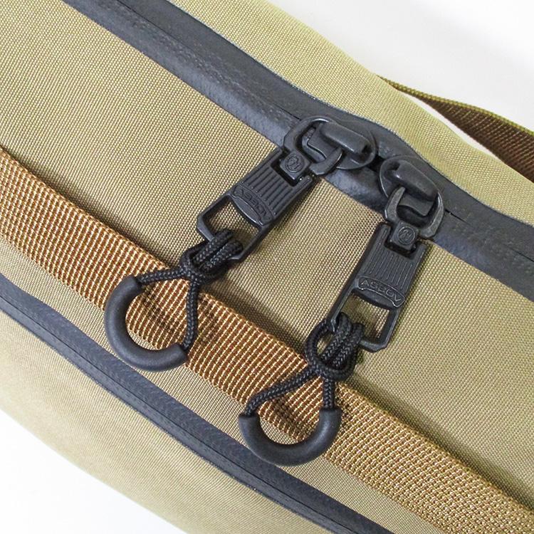 AS2OV グレー ボストンバッグ コーデュラナイロン製｜アッソブ AS2OV