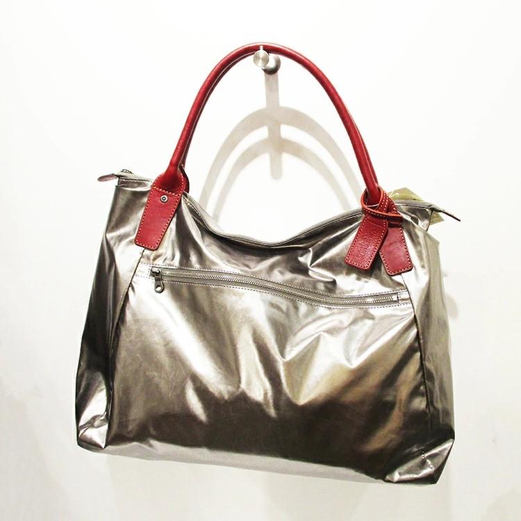 beau dessin（ボーデッサン） 日本製 ナイロン 牛革 シルバー リモンタ