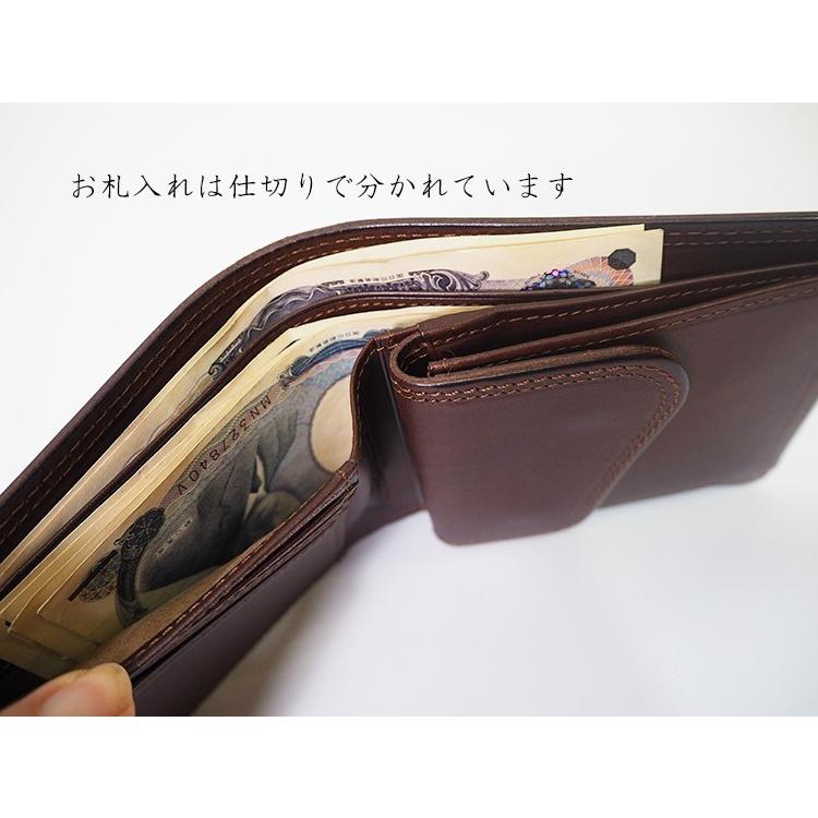 CORBO. ブラック 二つ折り財布 CORBO コルボ CORBO. 財布 本革 牛革 レザー 日本製 SLATE