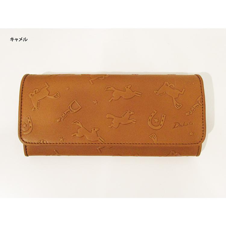 Dakota（ダコタ） 本革 イタリア製牛革 レザー カバロ スナップ式