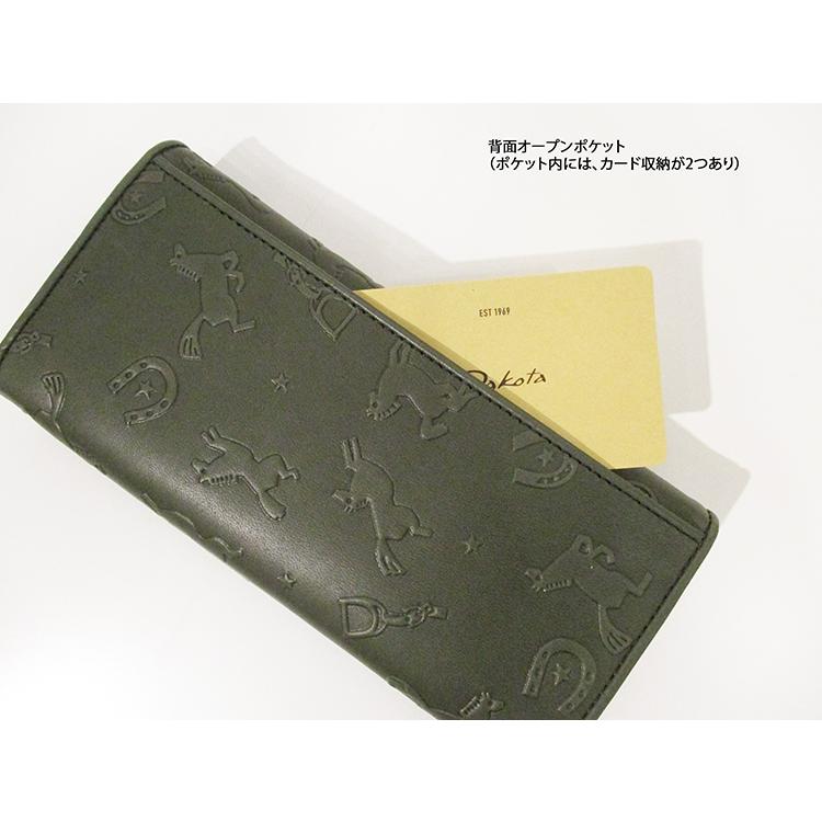 Dakota（ダコタ） 本革 イタリア製牛革 レザー カバロ スナップ式