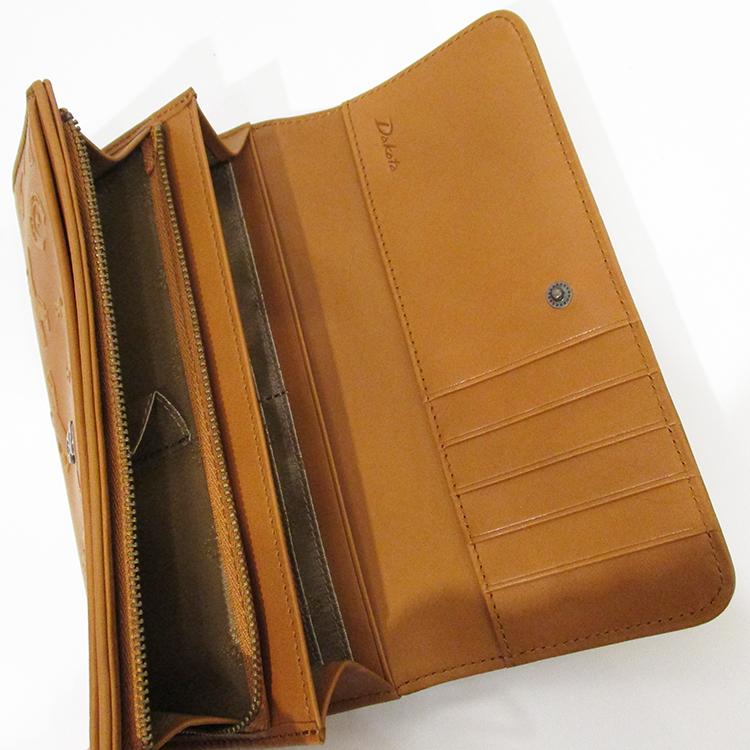 Dakota（ダコタ） 本革 イタリア製牛革 レザー カバロ スナップ式