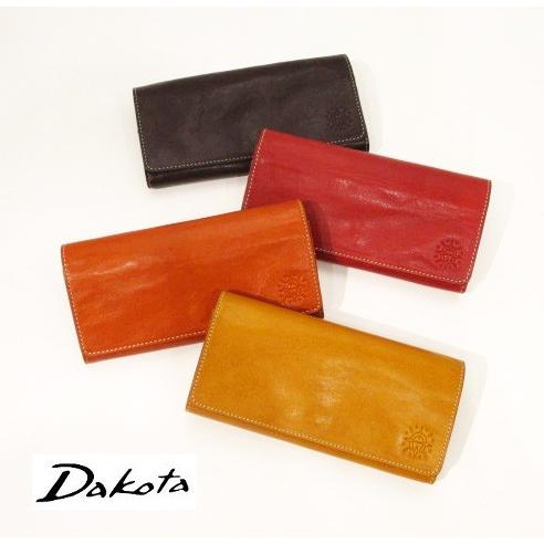 Dakota（ダコタ） 牛革 本革 レザー フォンス フラップ 長財布 ロング