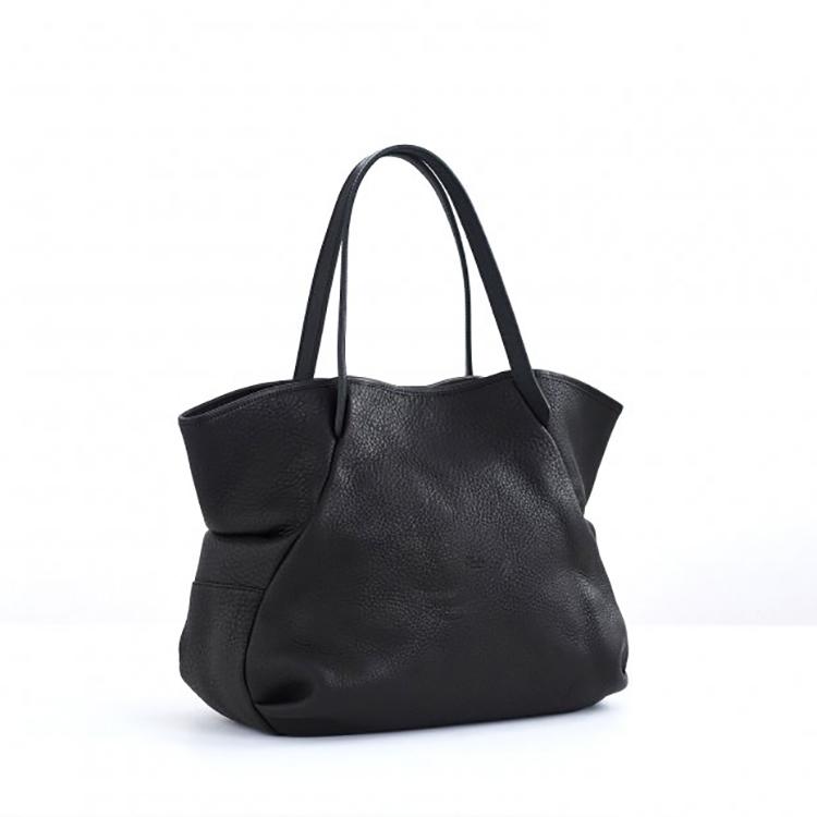 Ense（アンサ） 牛革 本革 ステアレザー シンプル トートバッグ tote M