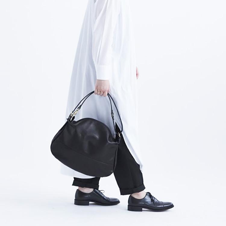 Ense アンサ ゴート レザー 山羊革 本革 2WAY ショルダーバッグ トート