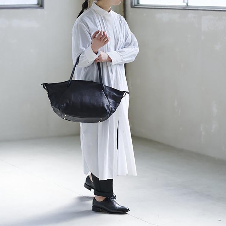 Ense アンサ 牛革 キップ レザー 本革 ボストンバッグ トートバッグ