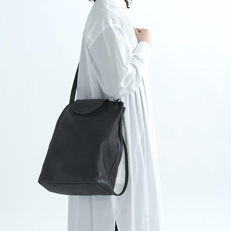 Ense（アンサ） 牛革 本革 キップ レザー 日本製 2WAY リュックサック 