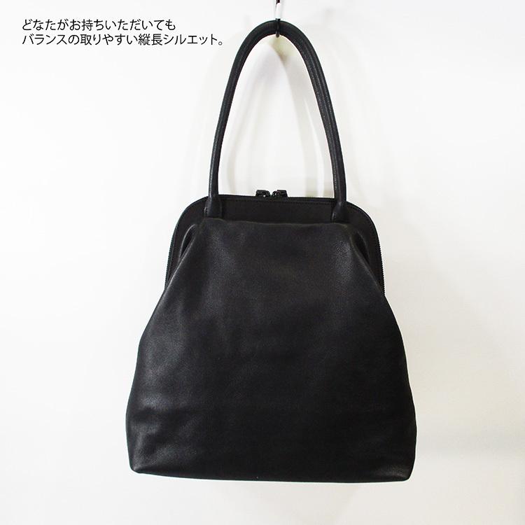 Ense アンサ 牛革 キップレザー 本革 日本製 がま口 トート Ense アンサ 牛革 キップレザー 本革 日本製 がま口 トート