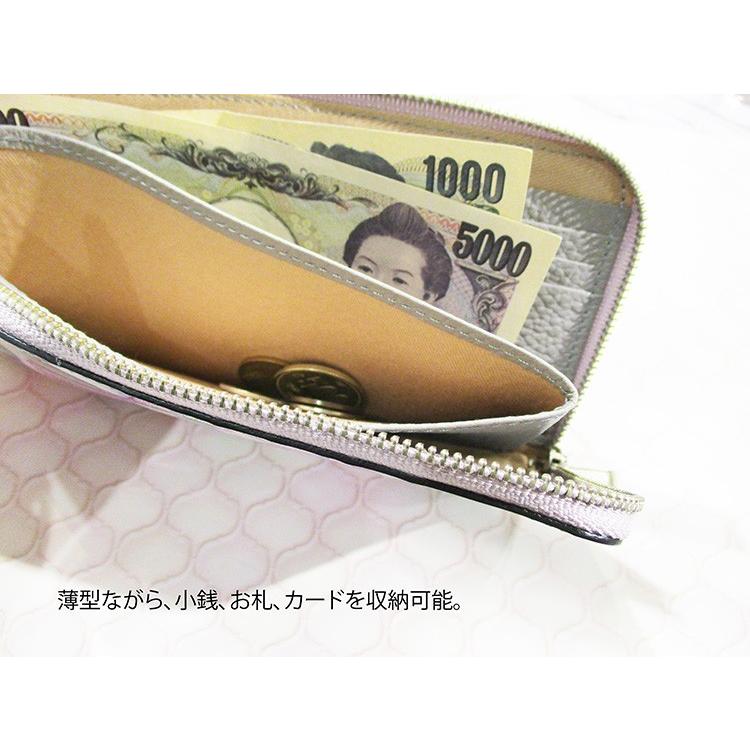 フーシフェルナーレ FU-SI 本革 日本製 イタリア製牛革 BAGILIO バジーリオ L字ファスナー 薄型 ロングウォレット 長財布 03309 |  | 04