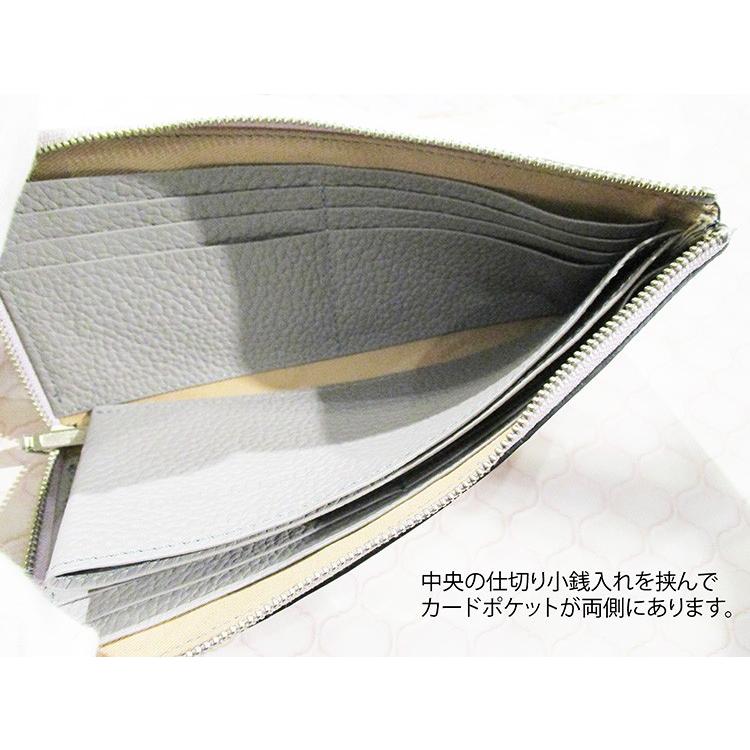フーシフェルナーレ FU-SI 本革 日本製 イタリア製牛革 BAGILIO バジーリオ L字ファスナー 薄型 ロングウォレット 長財布 03309 |  | 05