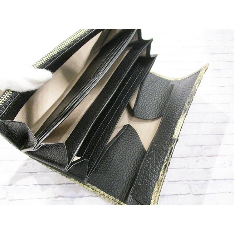 極美品 FU-SI FERNALLE フーシフェルナーレ パイソン 長財布 蛇革 楽天市場】フーシフェルナーレ FU-SI 蛇革 パイソン×牛革
