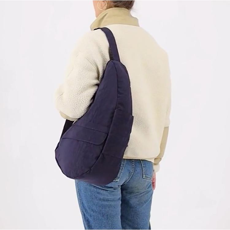 ショルダーバッグ Healthy Back Bag M size AmeriBag Healthy Back Bag Microfiber Medium Taupe - Just Bags