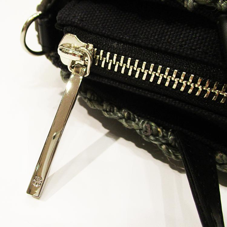 ikot（イコット） 本革 レザー 豚革 牛革 メッシュ 編み込み 2WAY ミニ