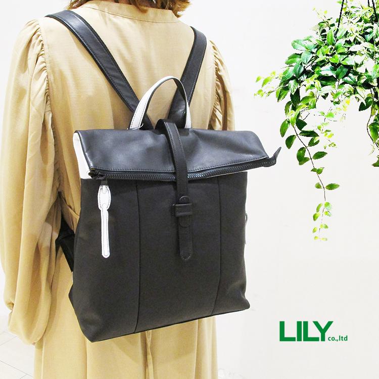 新品 リアルマインド リュック キャンバス&本革