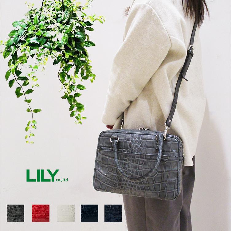 リリー LILY レッセフェール Laisser Faire 本革 レザー クロップ
