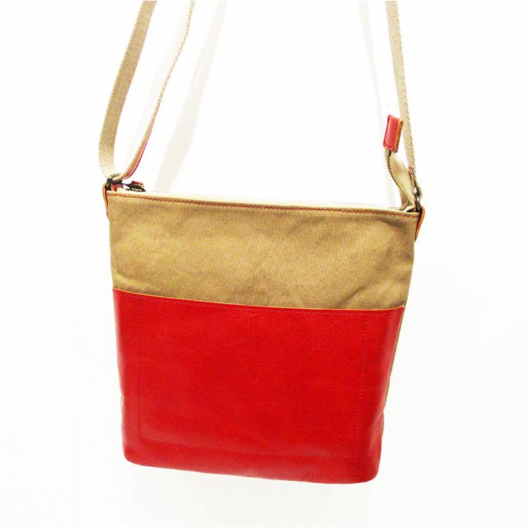 リリー LILY レッセフェール レザー 本革 クロスト 9号パラフィン 帆布