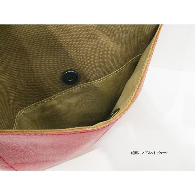 リリー LILY レッセフェール レザー 本革 クロスト 9号パラフィン 帆布