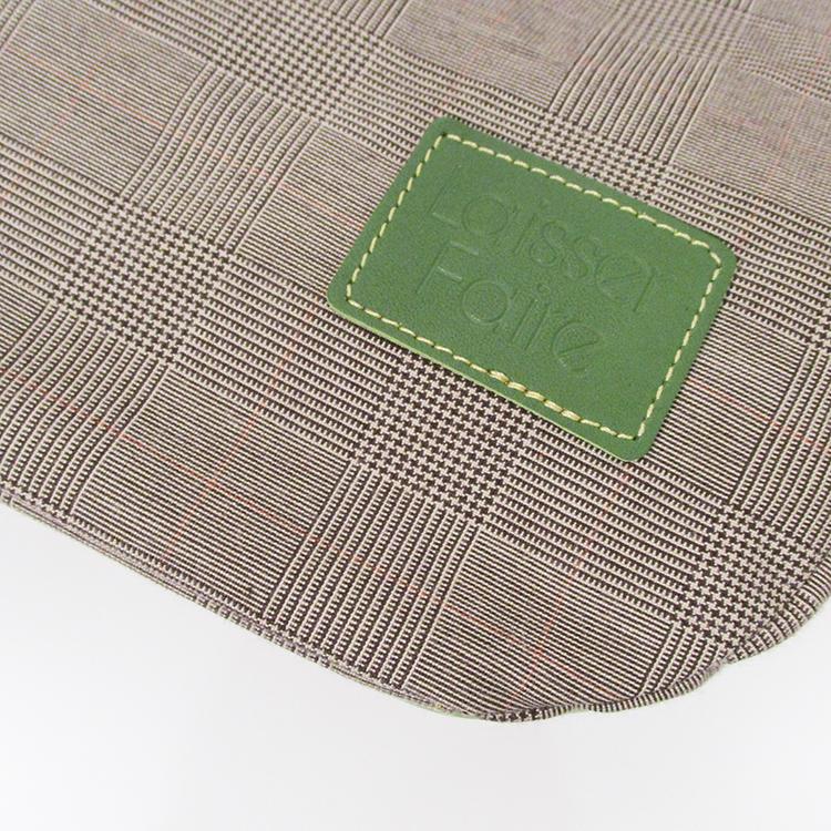 リリー LILY レッセフェール メルヴィー グレンチェック柄 綿 コットン