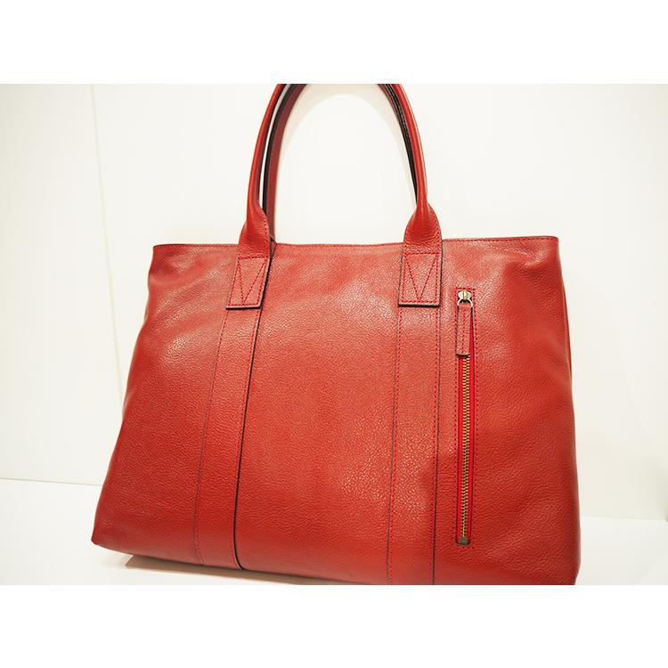 リリー LILY 本革 牛革 ディッシュ レザー トートバッグ ビジネス 
