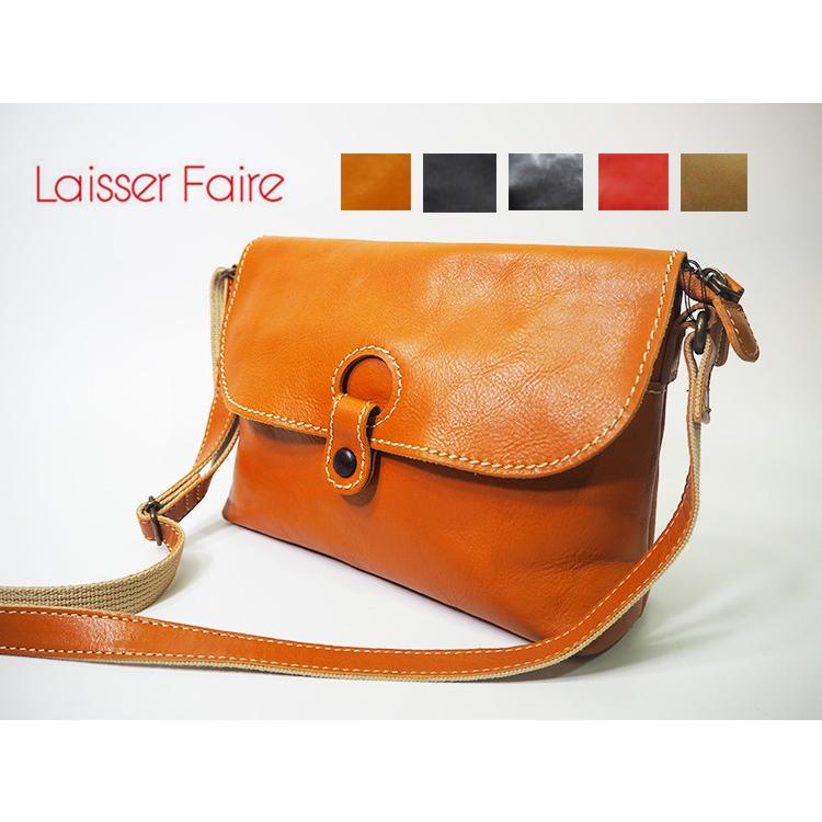 リリー LILY レッセフェール ヴォルフ 牛革 ミニ ショルダーバッグ 小