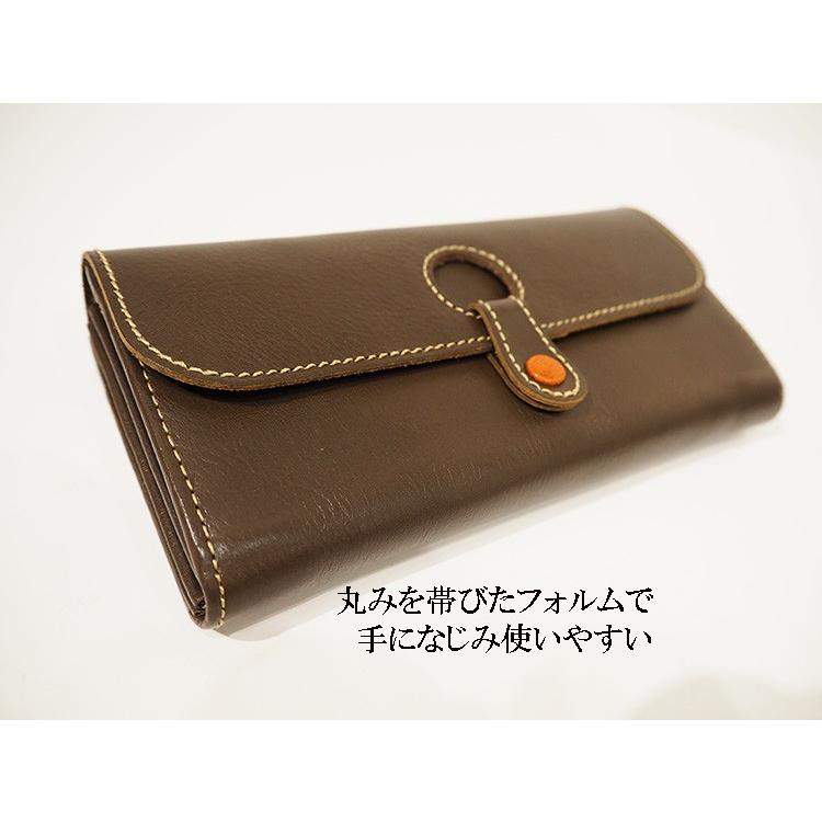 リリー LILY レッセフェール ホルボ 牛革 スナップ 長財布 Laisser