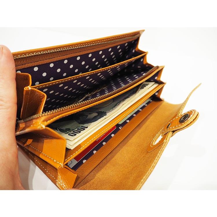 新品　LILY  Laisser Faire  本革　長財布　ペイズリー　ラメ リリー LILY レッセフェール ホルボ 牛革 スナップ 長財布 Laisser