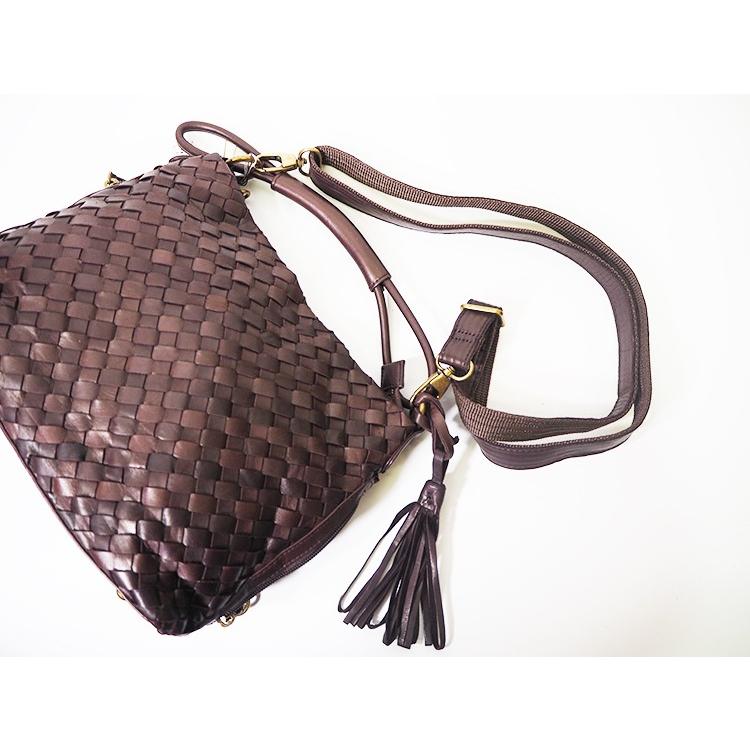 リリー LILY 馬革 メッサーラ ポニー レザー メッシュ 2WAY ミニ