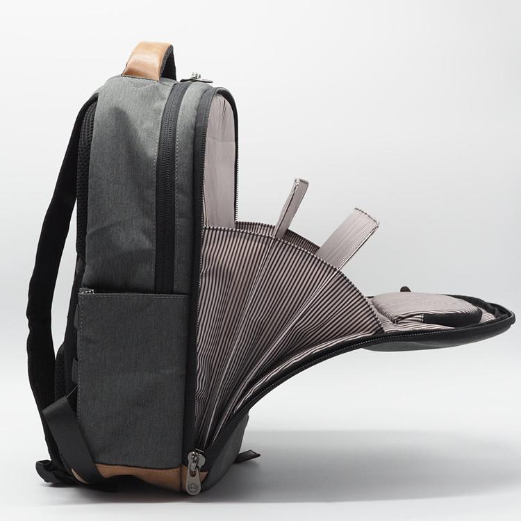 PKG ピーケージー DURHAM COMMUTER ダラム コミューター 17L 防水 ナイロン 14インチPC対応 ビジネス バックパック リュックサック ディパック | PKG | 05