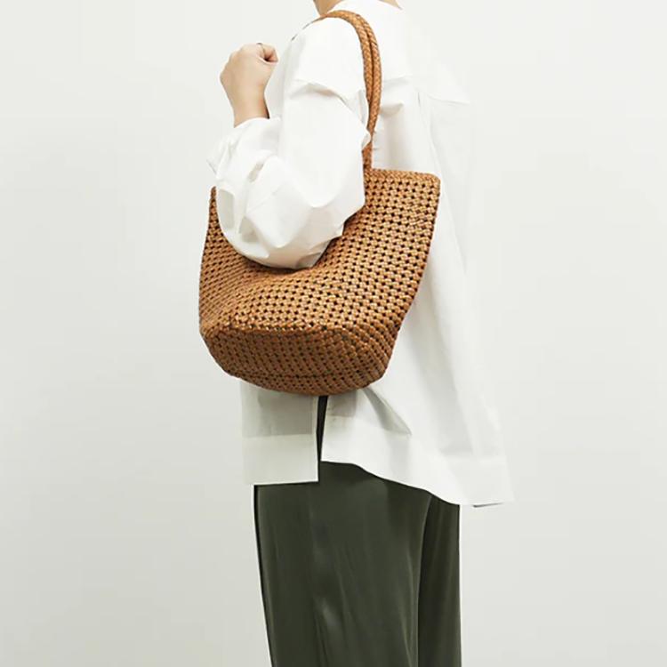 REN レン 本革 山羊革 レザー ゴートメッシュ ドロップトート