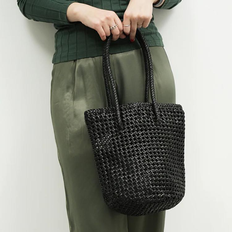 REN レン 本革 山羊革 レザー ゴートメッシュ ドロップトート