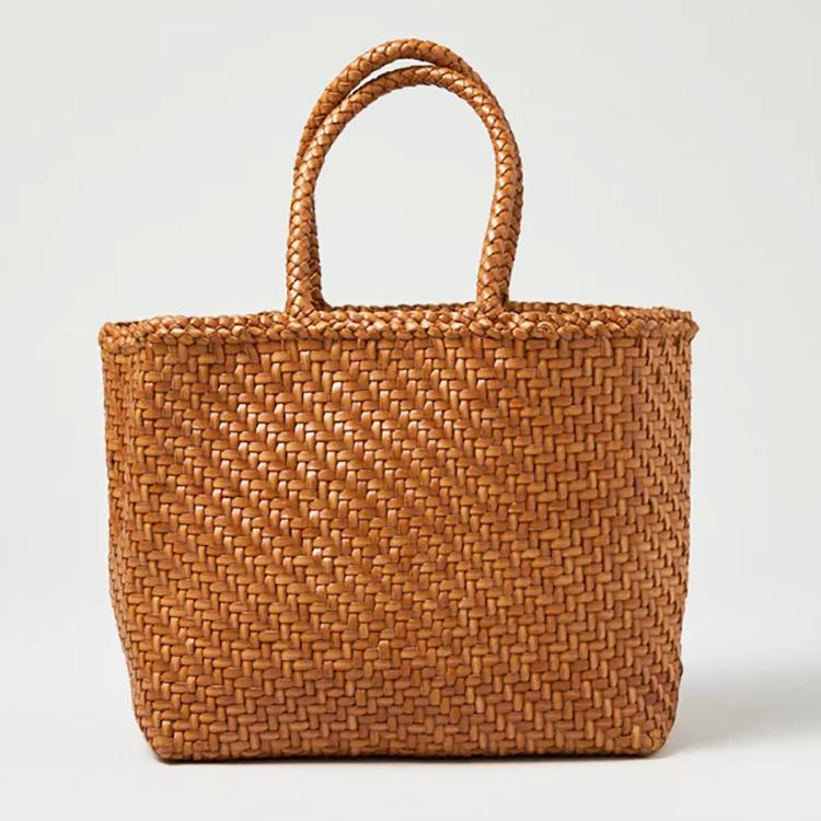 REN TOKYO メルカドトート M バッファローメッシュ　ヴィンテージタン バッファローメッシュのメルカドトート – REN