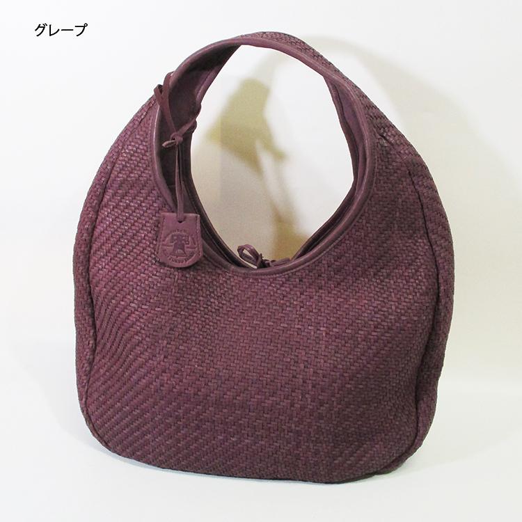 REN レン 本革 羊革 シープ メッシュ サークル バスケット M トート  