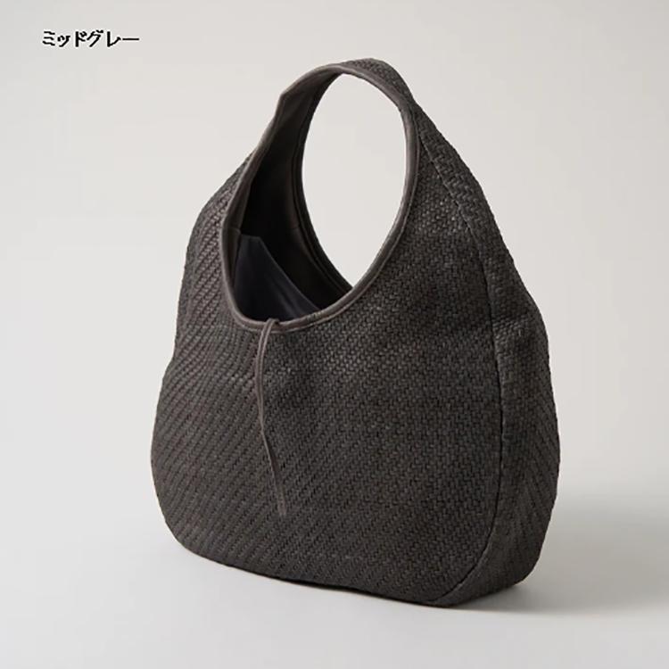 RENサークルバスケットM / 羊革・シープメッシュ メッシュバッグ》軽くて手触り柔らかなワンショルダートート。 – REN