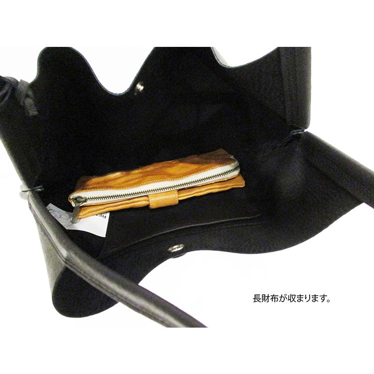 REN（レン） 本革 豚革 ピッグ スキン レザー ハリー サークル トート