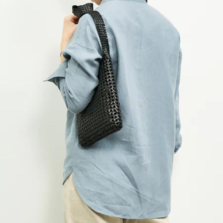 REN（レン） 本革 山羊革 レザー ゴートメッシュ ボックス ミニ