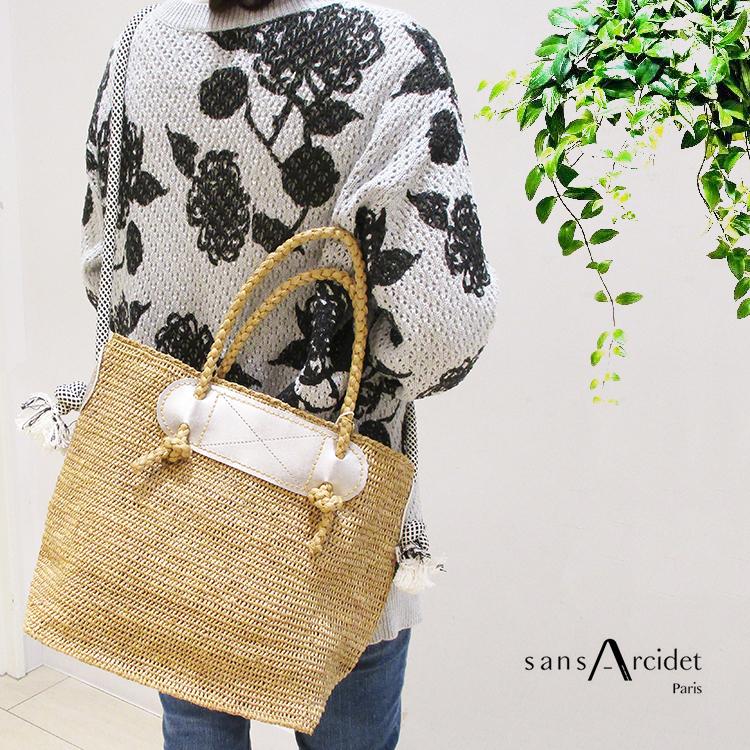 Sans Arcidet サンアルシデ ATACAMA BAG S 本革 牛革 メタリック
